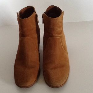 TORY BURCH SABE Suede BOOTIES SZ:7
